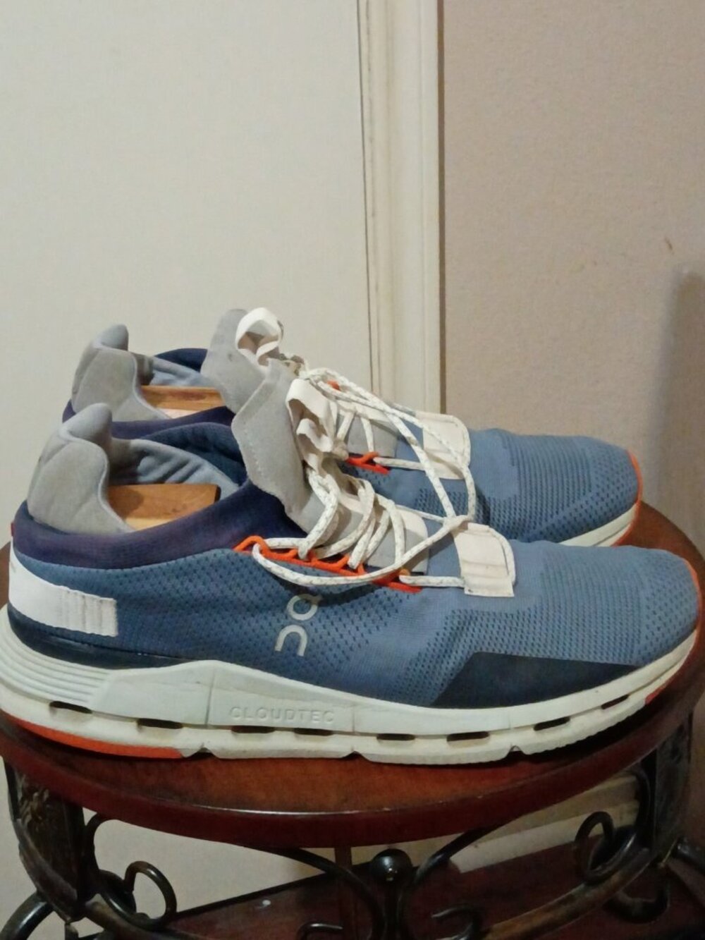 On Cloud Cloudnova Metal Mineral Grey Running Shoe's Men's Size 11 26.98315